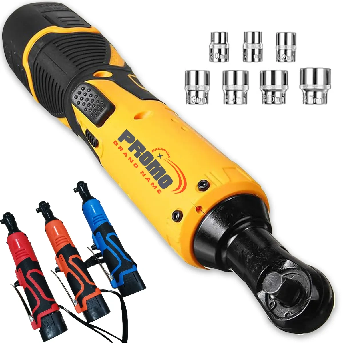 12V Lightweight Right Angle Cordless Electric Wrench 1