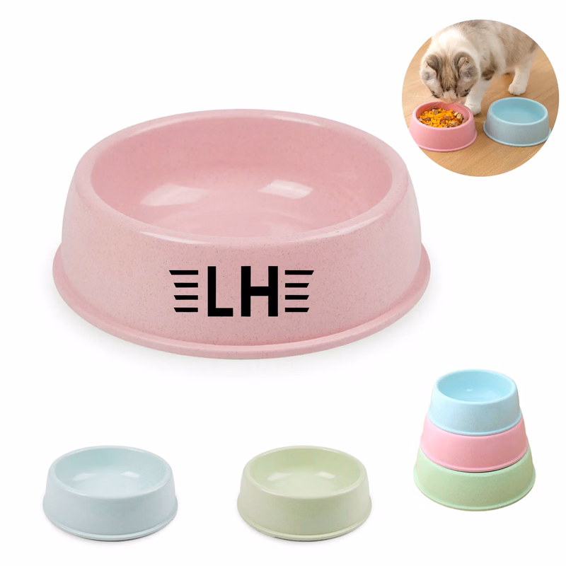 Eco-Friendly Wheat Straw Pet Food Bowl