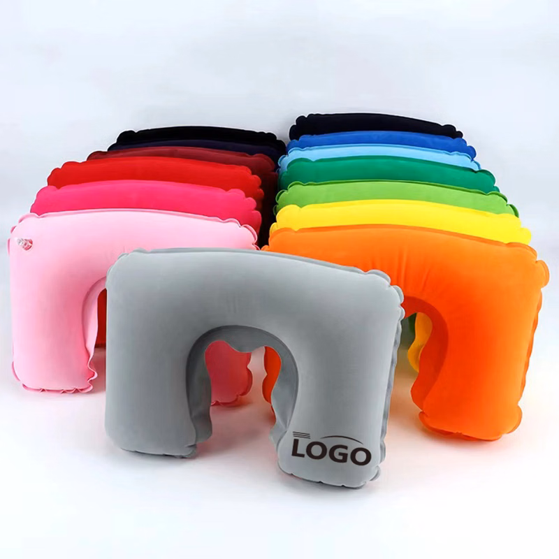 U-Shaped Inflatable Pillow Neck Support Travel