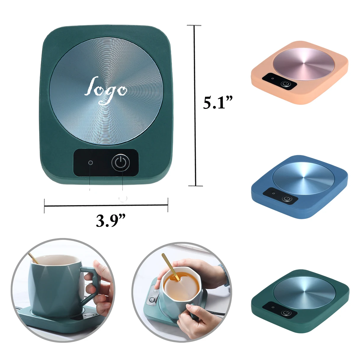 MOQ50 Constant Heat Mug Warmer Pad 1