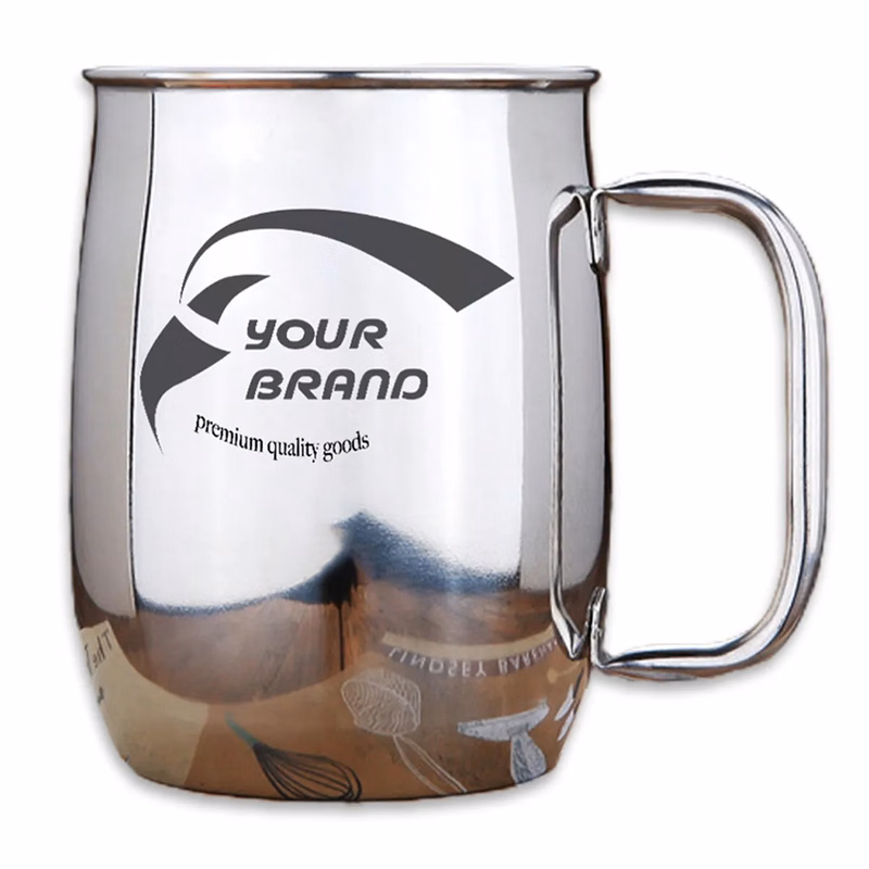 33oz Stainless Steel Mule Mug Drinking Mugs with Handles