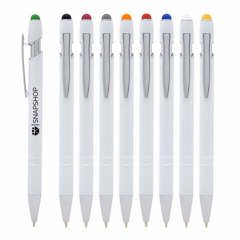Custom White Stylus Pens