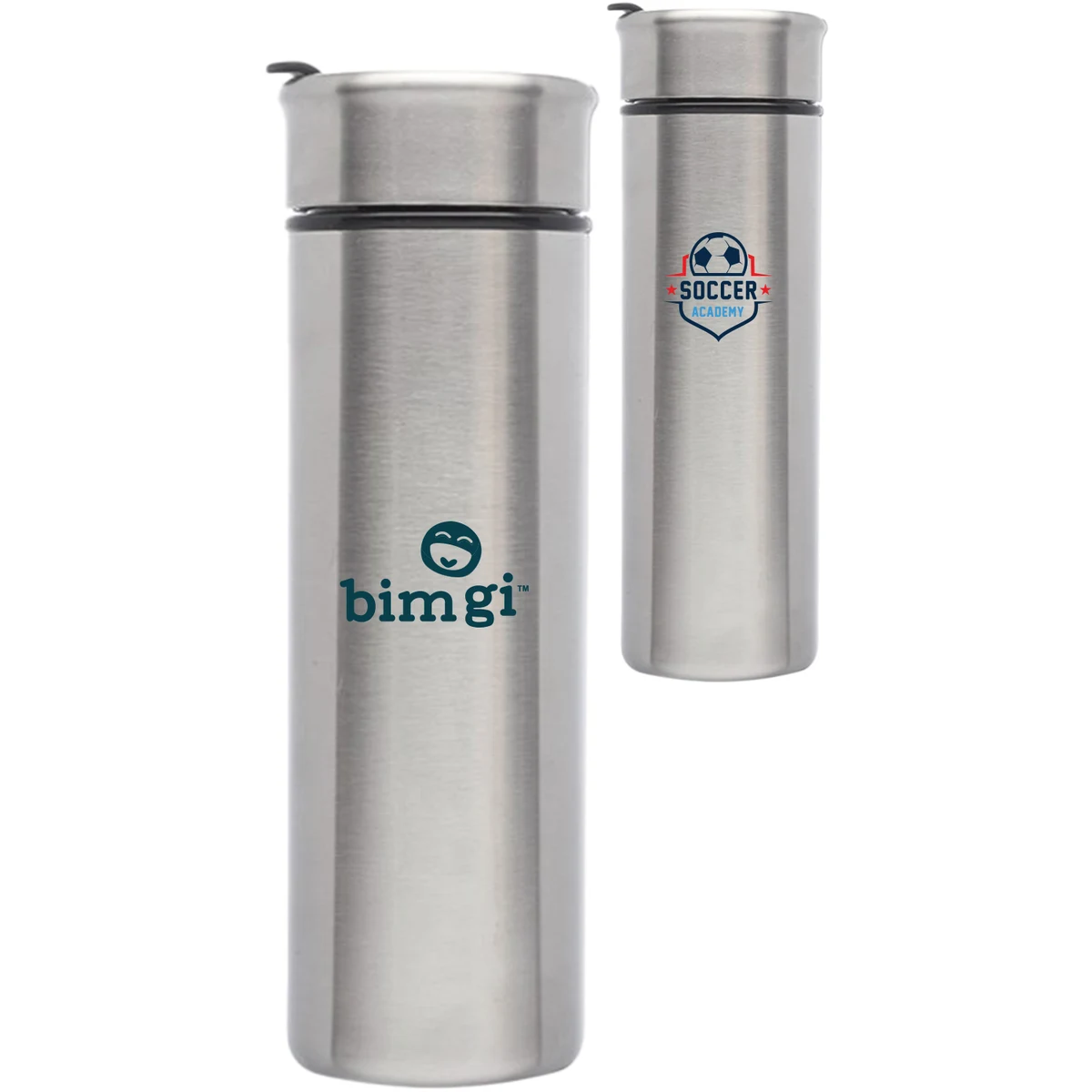 14 oz. Fritz Stainless Steel Spill Proof Travel Mugs 1