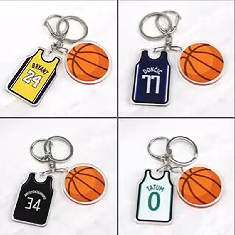 Basketball keychain