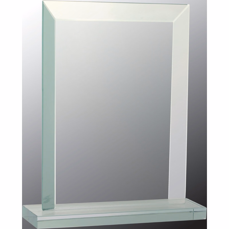 8 1/2" Rectangle Jade Glass Award