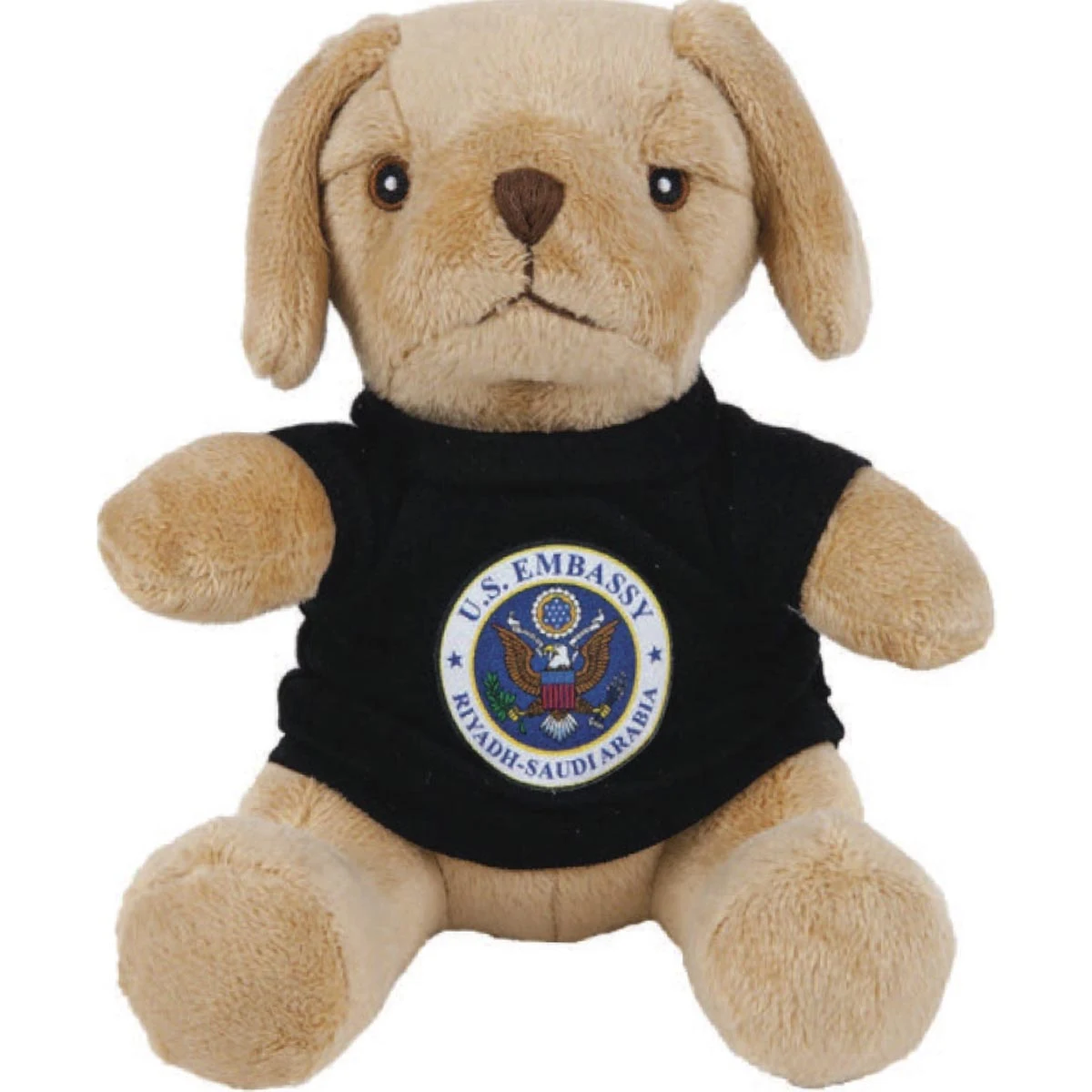 Super Soft Stuffed Animal, 8"- Golden Retriever / Yellow Lab 1
