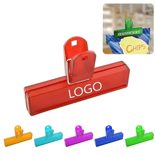 promotional 4" chip bag clips 1