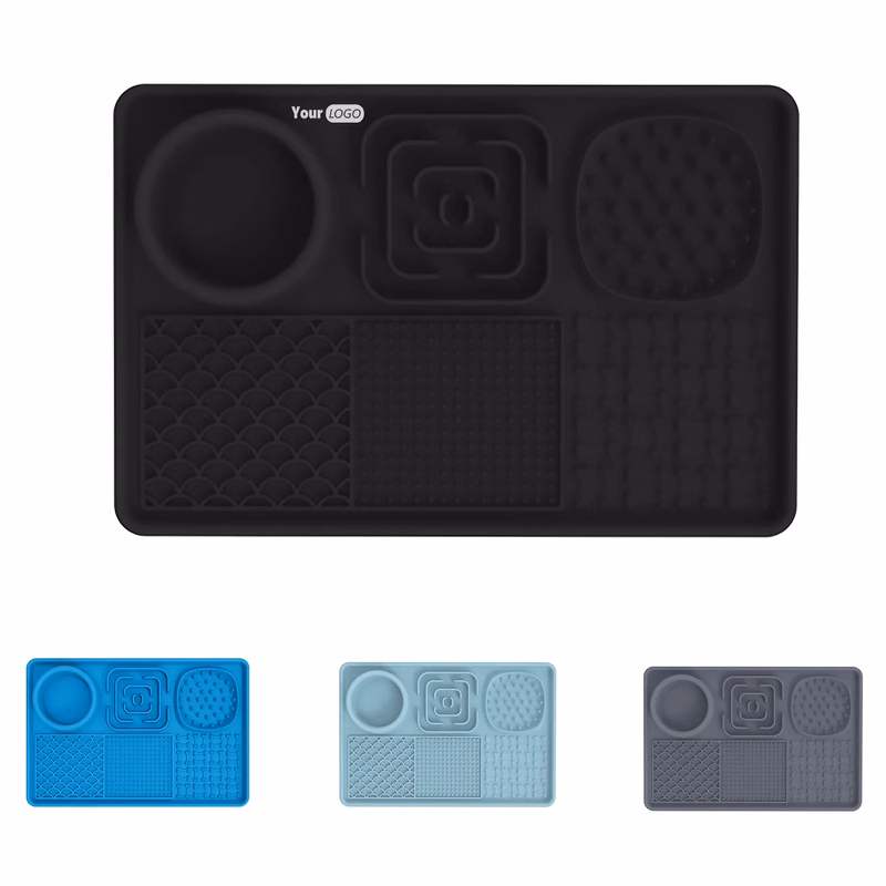 Silicone Rectangular Pet Licking Pad