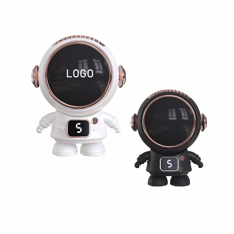 Astronaut Shape Portable Handheld Neck Fan