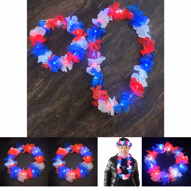 Artificial Flower LED Headband