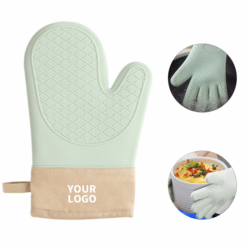 Silicone Cotton Heat Insulating Oven Glove