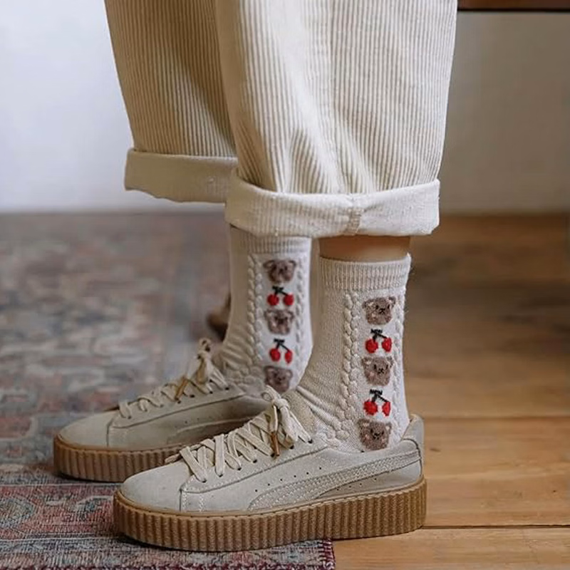 Cute Bear Socks