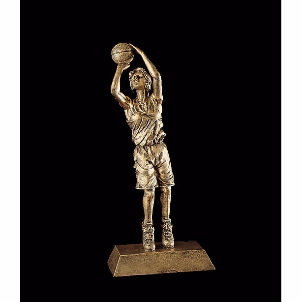 10 3/4" Basketball Female Signature Series Award