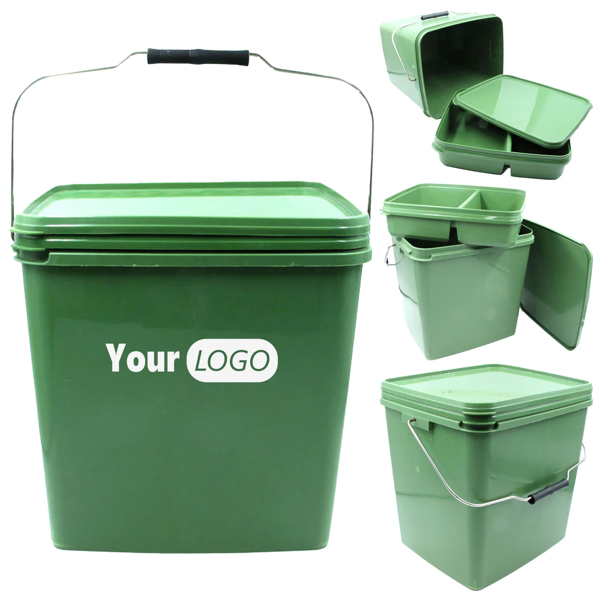 Plastic Fishing Bait Bucket 1