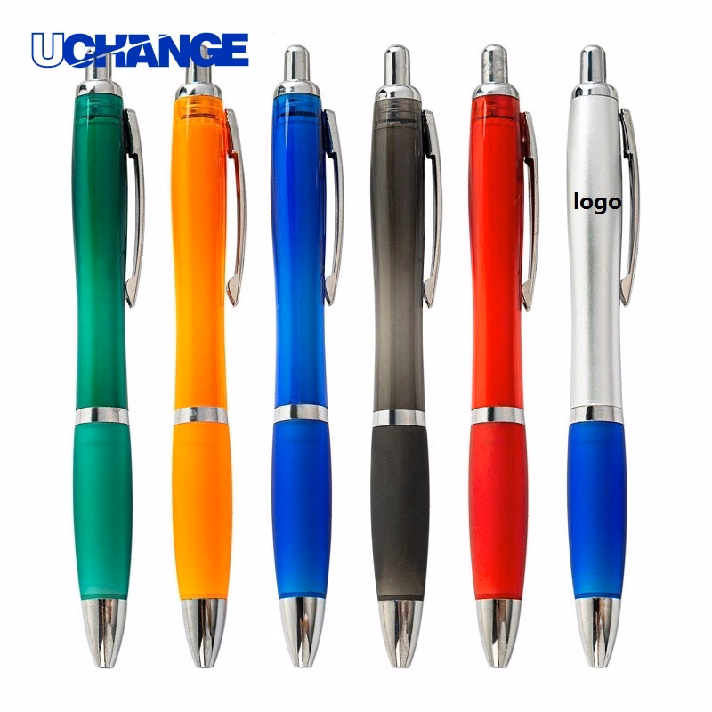 Gourd-Shaped Ballpoint Pen with Black and Blue Nibs for Office