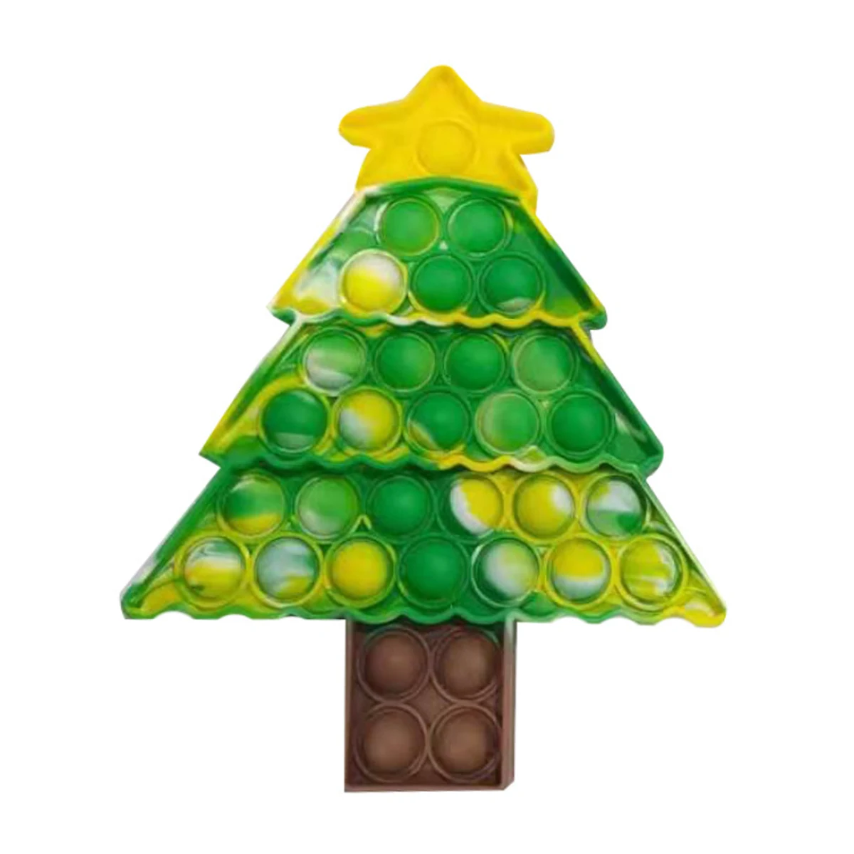 Christmas Tree Push Pop Bubble Toy 1