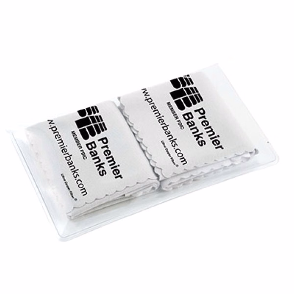 Ultra Opper Fiber Full Color To-Go Pack Cleaning Cloths - 2 Pack (6"x 6")