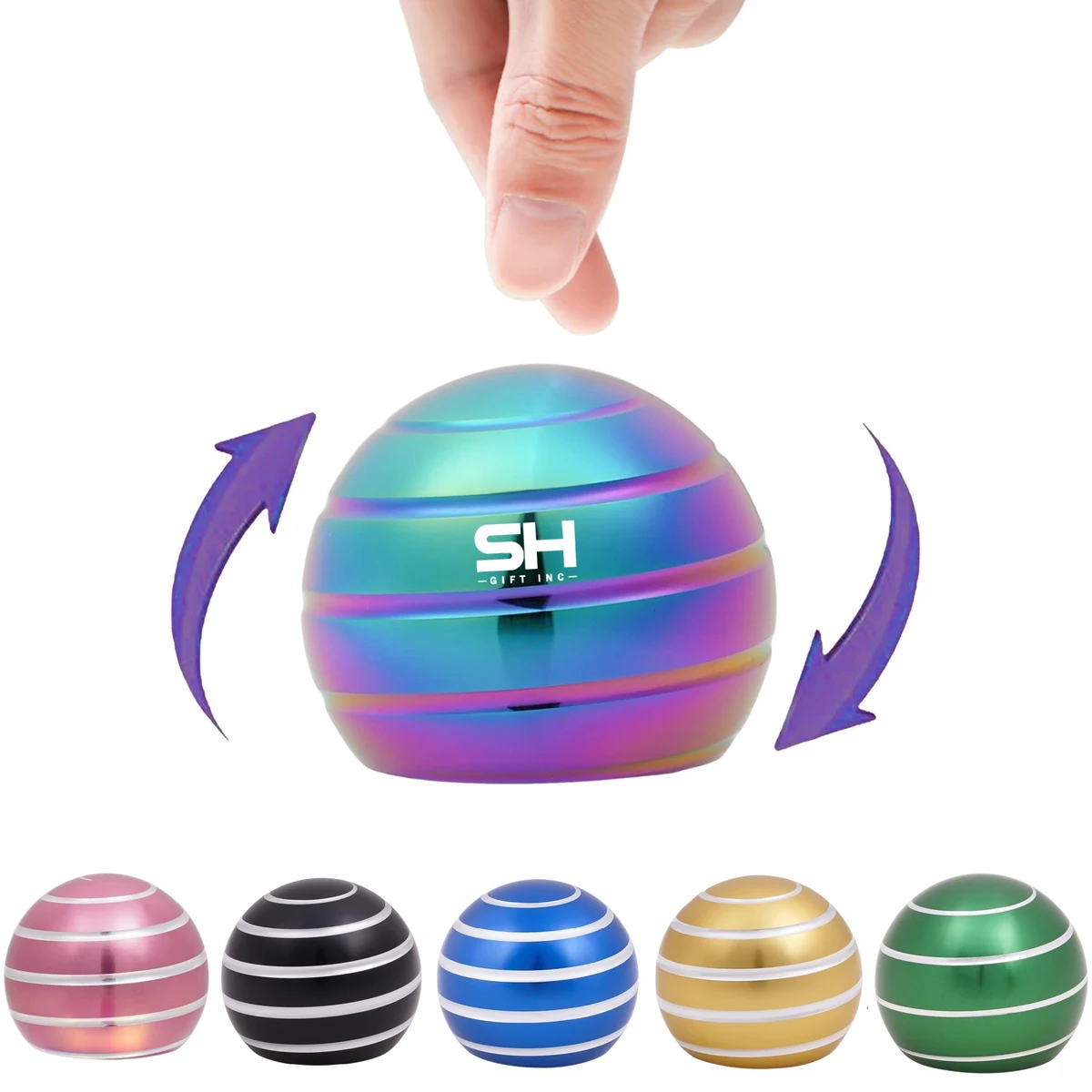 Kinetic Desk Ball Spinning Toy 1