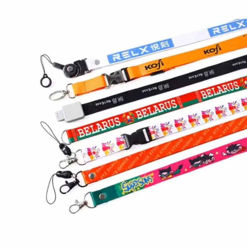 Polyester Lanyards Full Color Printing