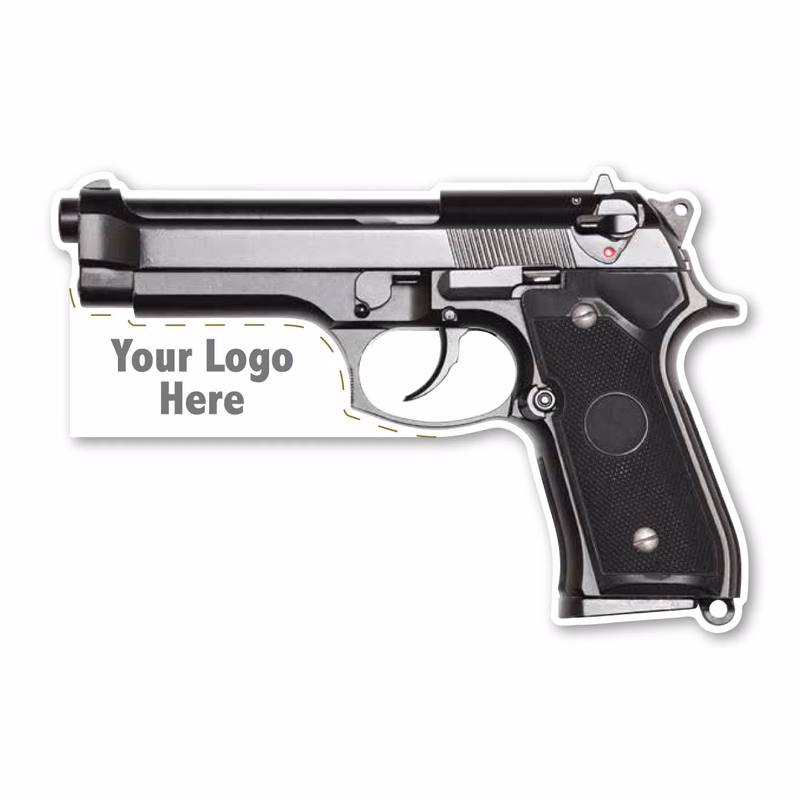 Beretta 9mm Magnet - 6.08" x 4.08" - 30 mil - Outdoor Safe