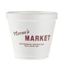 4 oz. Styrofoam Bowl 1