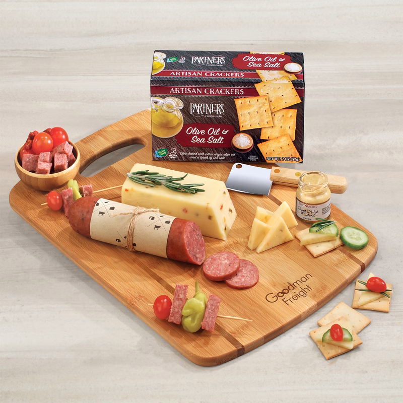Shelf Stable Charcuterie Snack Board