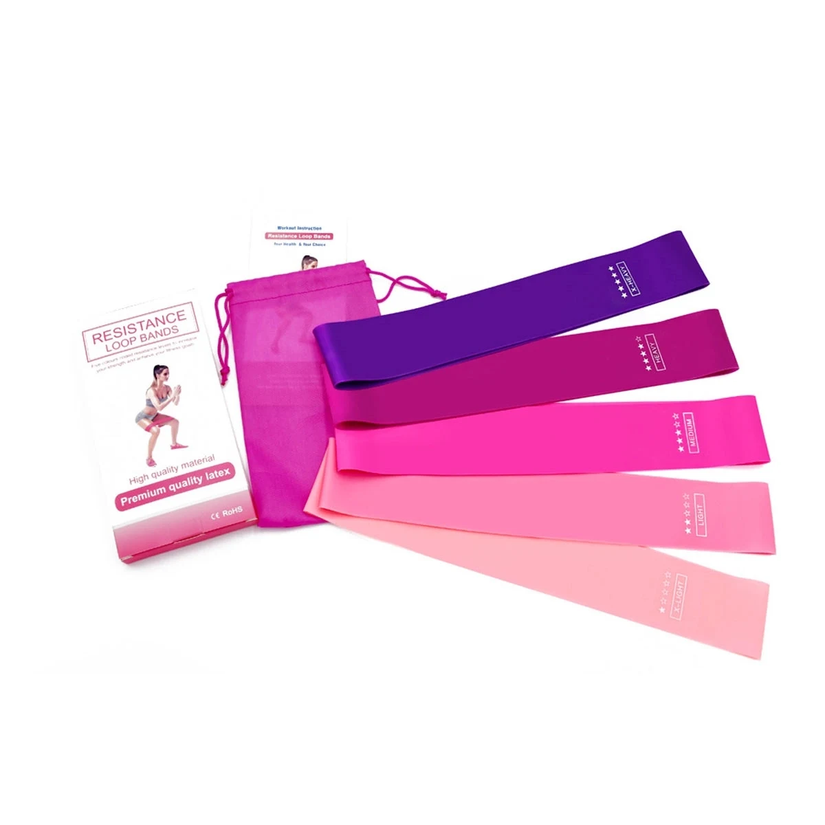 Resistance Yoga Exercise Bands 1