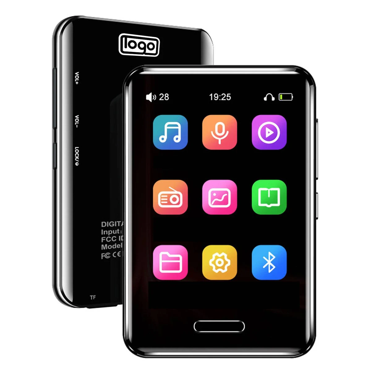 2.8 Inch Full Touch Screen Lossless MP3 1