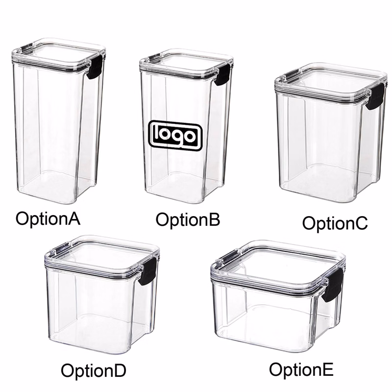 60Oz Kitchen Moisture-Proof Airtight Cereal Storage Jar