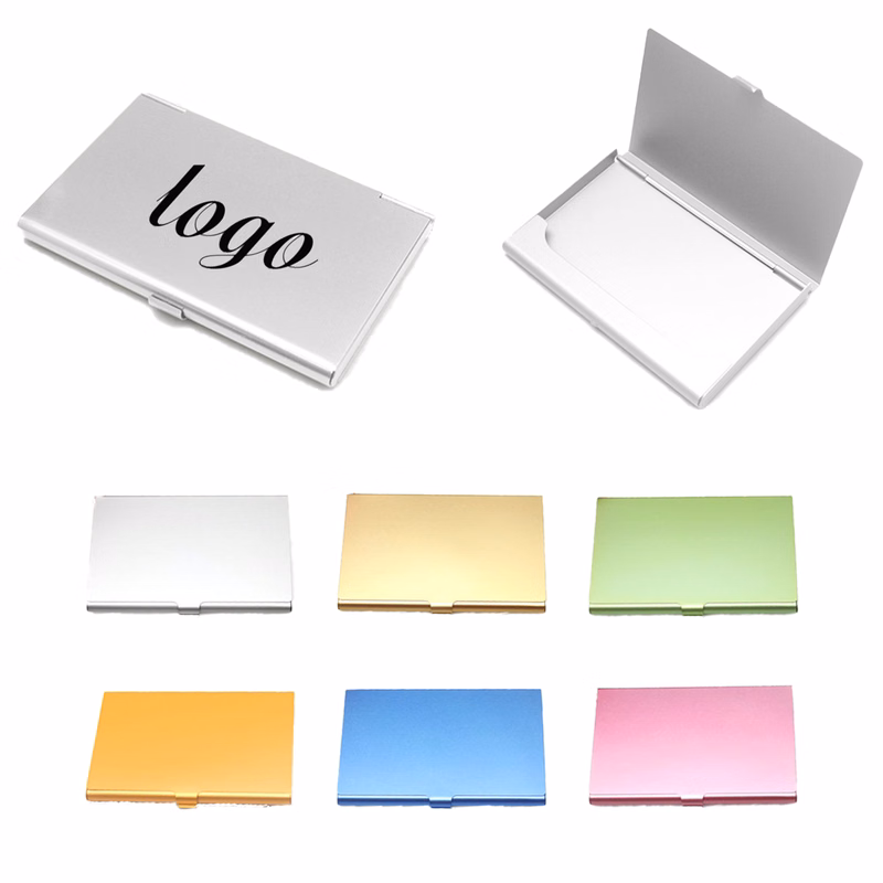 Simple Aluminum Alloy Business Card Box