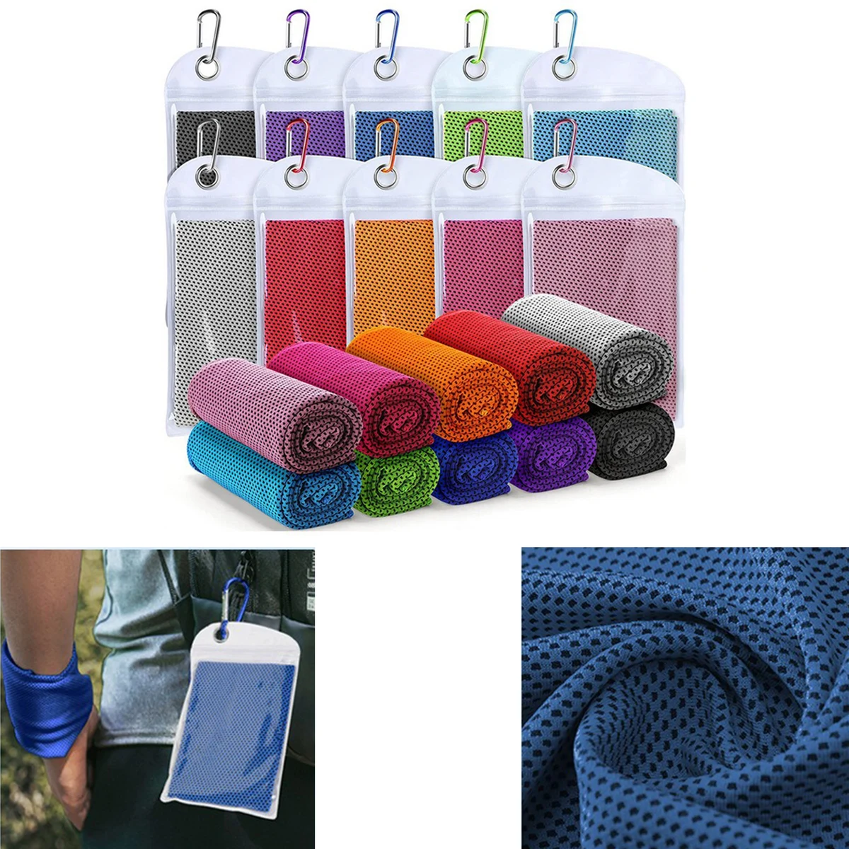 Towel For Climbing With Climbing Bag 1