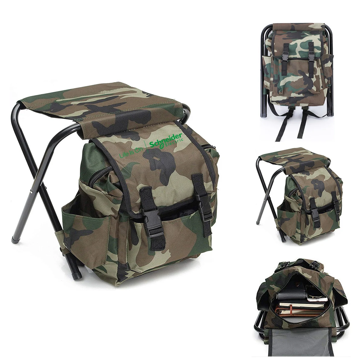 Camouflage Backpack Chair 1