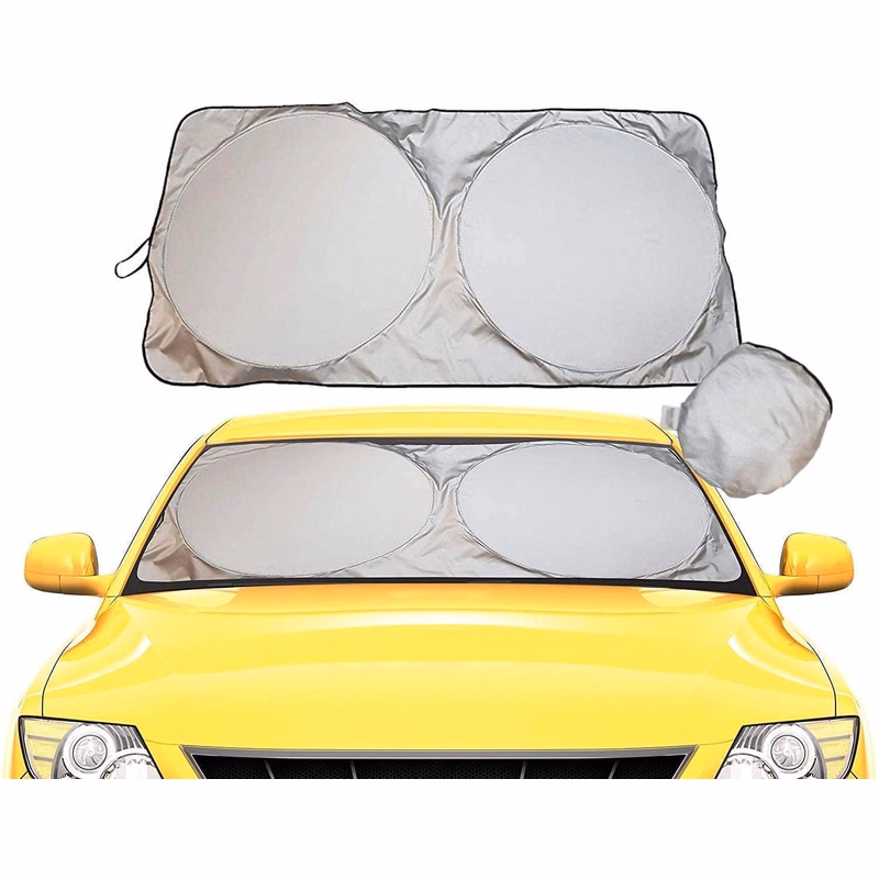 Full Color Collapsible Auto Sunshade