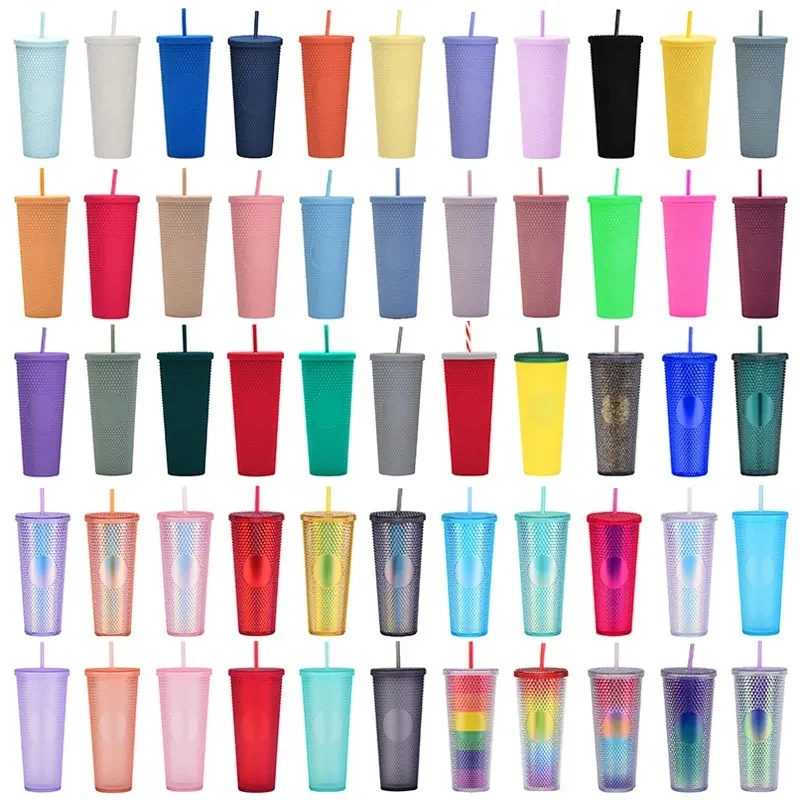 Plastic Straw Cup 1