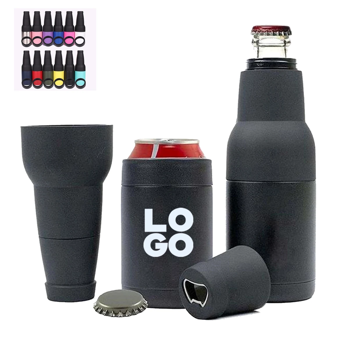 Stainless Steel Slim Can Insulator Holder 1