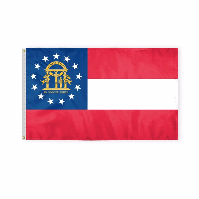 3'x5' Georgia 2003 ePoly Printed Flags