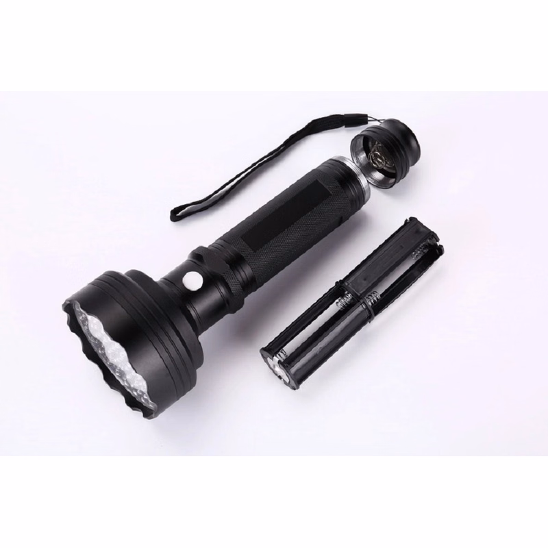 2 in 1 100 Led bulbs UV Flashlight