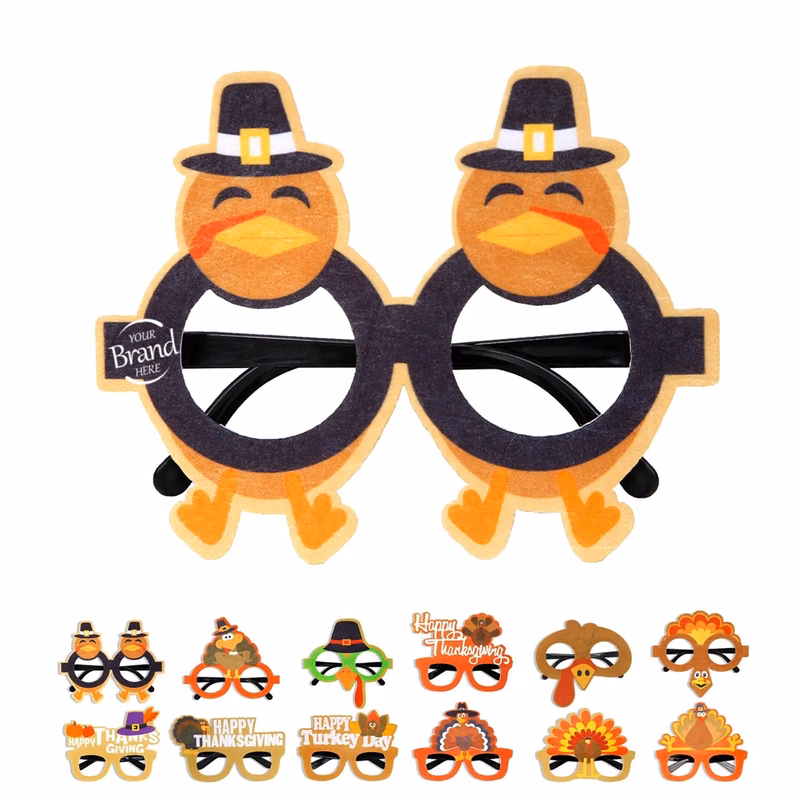 Thanksgiving Party Turkey Glasses