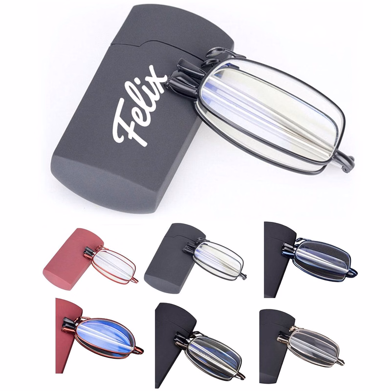 Folding Anti-Blue Light Reading Glasses-Portable & Durable