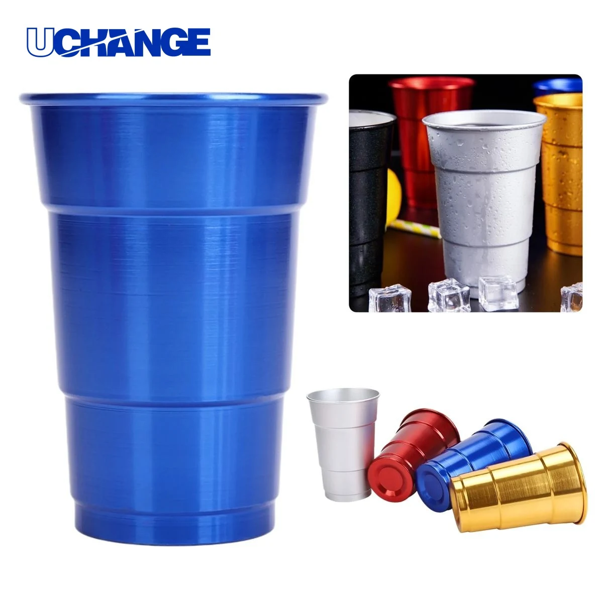 17OZ Aluminum Cup Tumbler for Recyclable Party Use 1