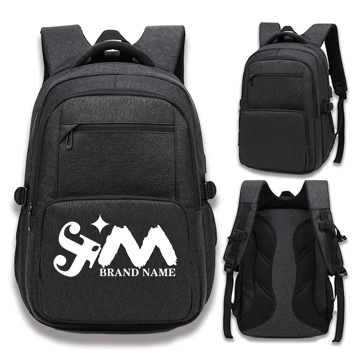 Durable Waterproof Portable Business Travel Laptop Backpacks 1