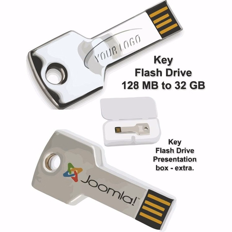 Key Flash Drive / USB - 1 GB