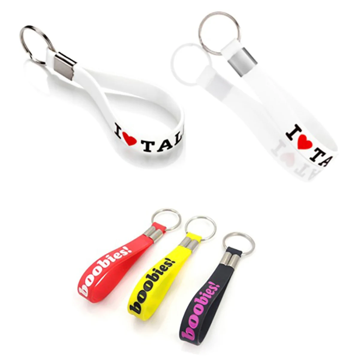 Cute Silicone Keychain Charm 1
