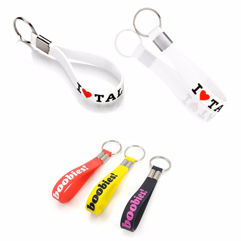 Cute Silicone Keychain Charm