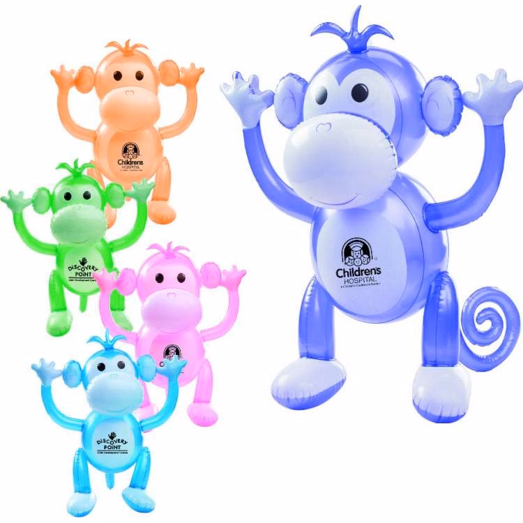 24" Monkey Inflatable Zoo Animal