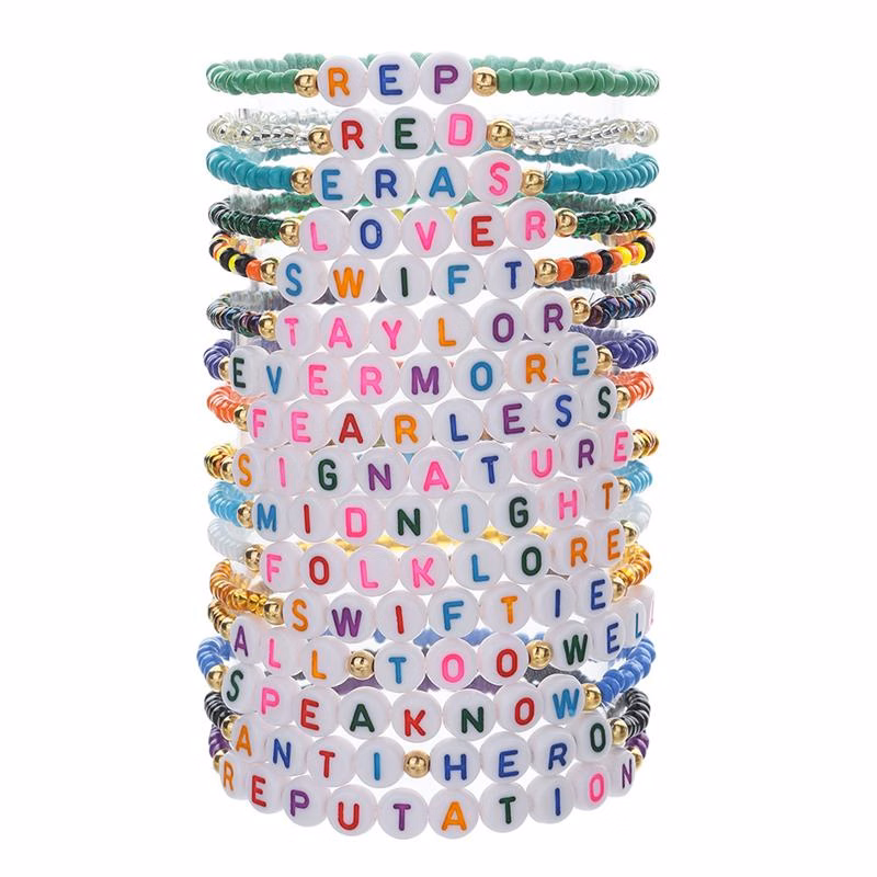 Alphabet Beads Bracelet