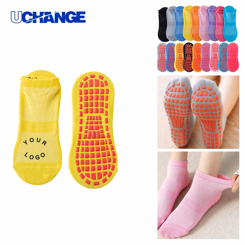 Cotton Moisture Wicking Studio Grip Socks Socks for Training