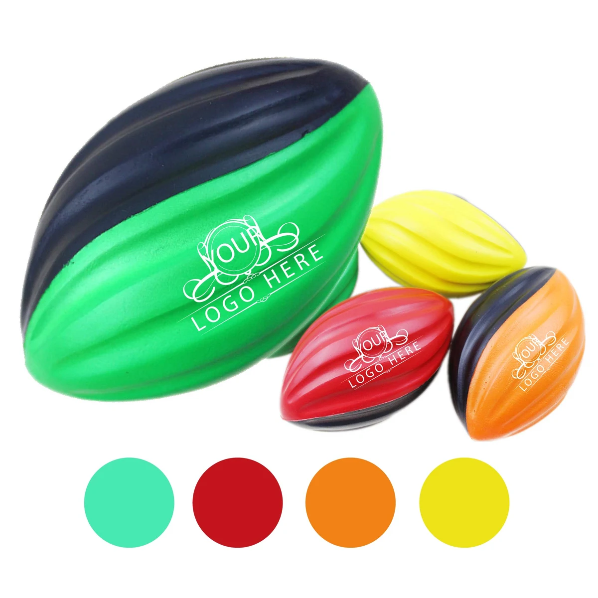 Spiral Foam Football for Indoor and Outdoor Games 1