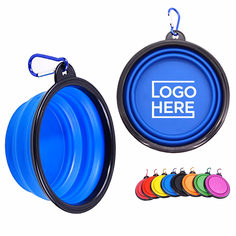 Collapsible Silicone Portable Travel Dog Bowl
