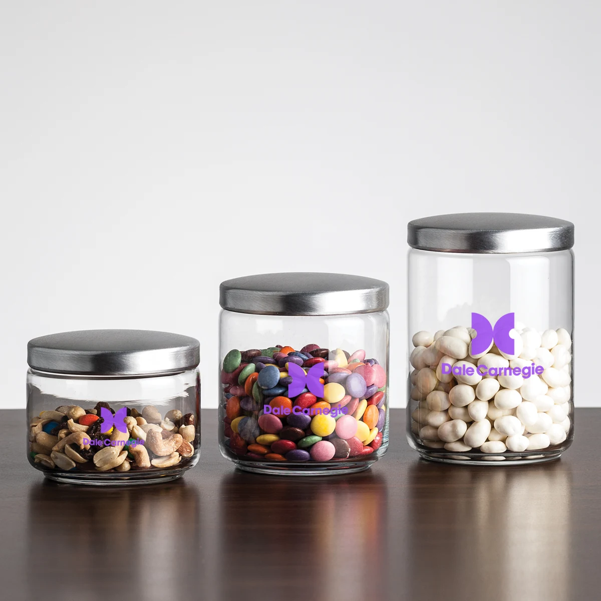 Primrose Jar with Metal Lid - Imprinted 1